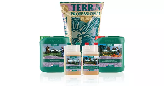 CANNA TERRA nutrients and potting mixes